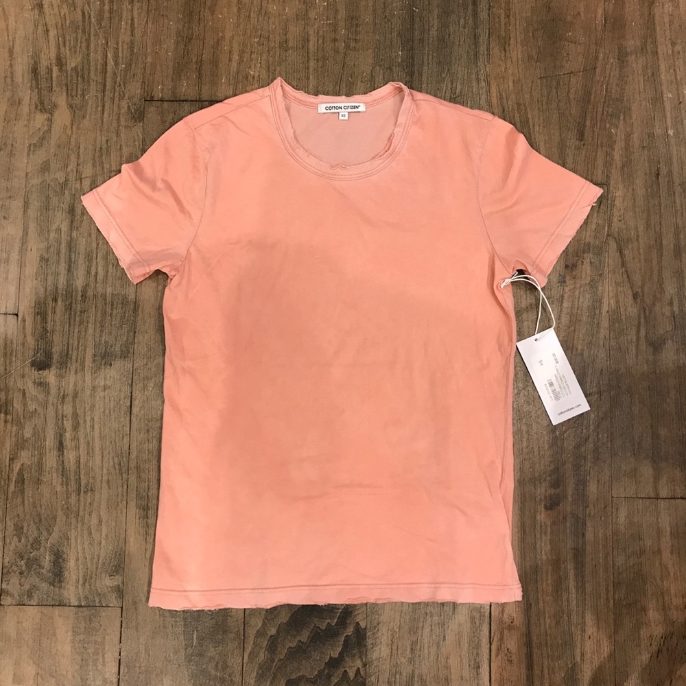 NWT Cotton Citizen Blush Tee